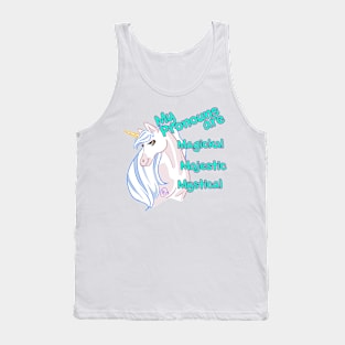 My pronouns are...Unicorn Tank Top